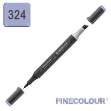 Маркер спиртовой Finecolour Brush-mini 324 темно-красновато-синий B324 (EF103-324)