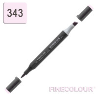 Маркер спиртовой Finecolour Brush-mini 343 сахарно-миндальный розовый RV343 (EF103-343)