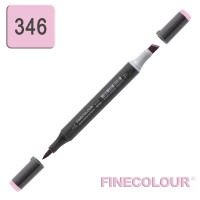 Маркер спиртовой Finecolour Brush-mini 346 темно-розовый RV346 (EF103-346)