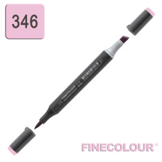 Маркер спиртовой Finecolour Brush-mini 346 темно-розовый RV346 (EF103-346)
