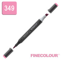 Маркер спиртовой Finecolour Brush-mini 349 розовая бегония R349 (EF103-349)