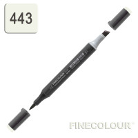 Маркер спиртовой Finecolour Brush-mini 443 бледный мох YG443 (EF103-443)