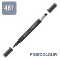 Маркер спиртовой Finecolour Brush-mini 461 резкий серый CG461 (EF103-461)