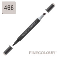 Маркер спиртовой Finecolour Brush-mini 466 теплый серый №4 WG466 (EF103-466)
