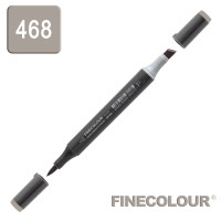 Маркер спиртовой Finecolour Brush-mini 468 теплый серый №6 WG468 (EF103-468)