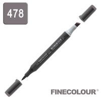 Маркер спиртовой Finecolour Brush-mini 478 оттеночный серый №7 SG478 (EF103-478)