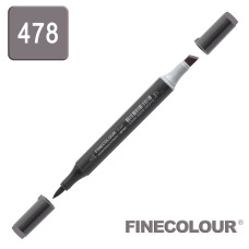 Маркер спиртовий Finecolour Brush-mini 478 відтінковий сірий №7 SG478 (EF103-478)