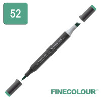 Маркер спиртовой Finecolour Brush-mini 052 вирдийский G52 (EF103-52)