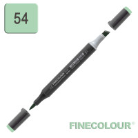 Маркер спиртовой Finecolour Brush-mini 054 зеленый луг G54 (EF103-54)