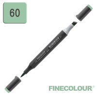 Маркер спиртовой Finecolour Brush-mini 060 океан зеленый G60 (EF103-60)