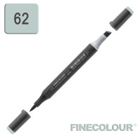 Маркер спиртовой Finecolour Brush-mini 062 оттенок зеленовато-серый BG62 (EF103-62)