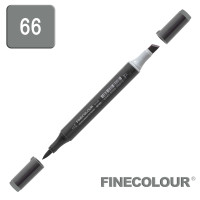 Маркер спиртовой Finecolour Brush-mini 066 серо-зеленый №7 GG66 (EF103-66)