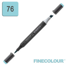 Маркер спиртовий Finecolour Brush-mini 076 аква BG76 (EF103-76)