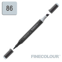 Маркер спиртовой Finecolour Brush-mini 086 серо-синий №5 BG86 (EF103-86)