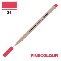 Линер на водной основе Finecolour Liner 024 бледно-красный оттенок (EF300-24)