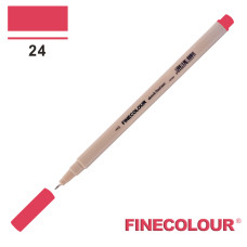 Линер на водной основе Finecolour Liner 024 бледно-красный оттенок (EF300-24)