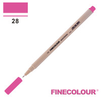 Линер на водной основе Finecolour Liner 028 насыщенный розовый (EF300-28)