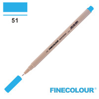 Линер на водной основе Finecolour Liner 051 голубой (EF300-51)