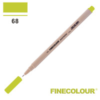 Линер на водной основе Finecolour Liner 068 желтовато-зеленый оттенок (EF300-68)