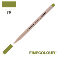 Линер на водной основе Finecolour Liner 070 глубокий оливковый оттенок (EF300-70)