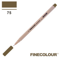 Линер на водной основе Finecolour Liner 075 коричневый (EF300-75)
