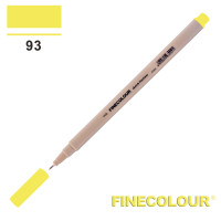 Линер на водной основе Finecolour Liner 093 желтый флуоресцентный (EF300-93)