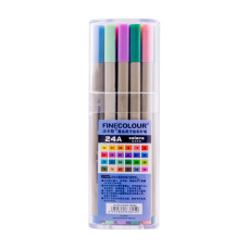 Набор маркеров Finecolour Liner 24 (A) цвета (EF300-TB24A)