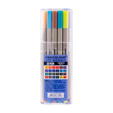 Набор маркеров Finecolour Liner 24 (B) цвета (EF300-TB24B)