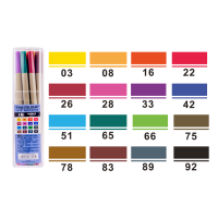 Набор маркеров Finecolour Liner 16 цветов (EF300-TB16)