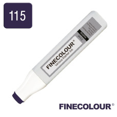Заправка спиртовая Finecolour Refill Ink 115 пигментованный фиолетовый B115 (EF900-115)
