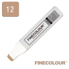 Заправка спиртова Finecolour Refill Ink 012 кава з молоком E12 (EF900-12)
