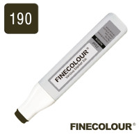 Заправка спиртовая Finecolour Refill Ink 190 угольный черный BL190 (EF900-190)