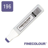Заправка спиртовая Finecolour Refill Ink 196 сине-фиолетовый B196 (EF900-196)