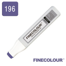 Заправка спиртовая Finecolour Refill Ink 196 сине-фиолетовый B196 (EF900-196)