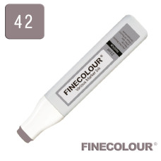 Заправка спиртовая Finecolour Refill Ink 042 пурпурно-серый №8 PG42 (EF900-42)
