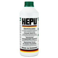 Жидкость охлаждающая HEPU Антифриз -38 °C G11 концентрат, 1.5 л (HE0010)