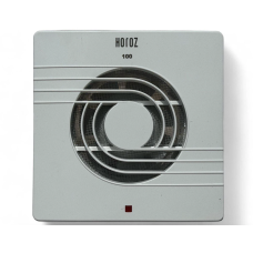 Вентилятор Horoz Electric 12 Вт 100 мм белый спираль (500-000-004)