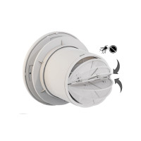 Вентилятор Horoz Electric AIRYMAX-3 12 Вт 100 мм білий (502-100-100)