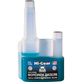 Очищувач форсунок і системи живлення для дизеля з SMT2  Hi-Gear HG3410, 240 мл (733410)