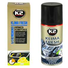 Очиститель для системы кондиционирования K2 K222 Klima Fresh лимон, 150 мл (K20059)