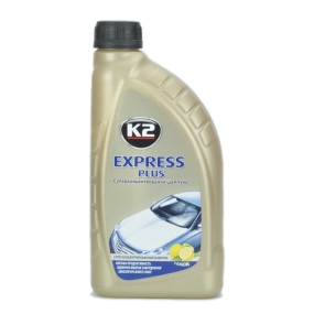 Автошампунь жовтий з воском K2 EK1410 EXPRESS PLUS, 1 л (K20103)