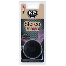 Ароматизатор воздуха K2 V155 STEREO новое авто (на обдув) (K20182)
