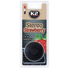 Ароматизатор воздуха K2 V157 STEREO клубника (на обдув) (K20183)