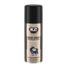 Мастило рідке мідне високотемпературне K2 W122 PRO COPPER SPRAY, 400 мл (K20296)