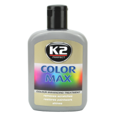 Полироль восковой для кузова оттеночный K2 COLOR MAX GREY EK020SZ, 200 мл (K20339)