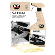Средство по уходу за приборной панелью и пластиковыми деталями K2 G417EF Satina, 770 мл (K20458)