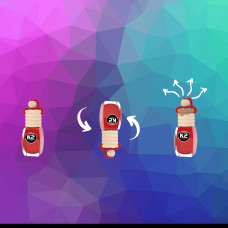 Ароматизатор воздуха K2 V401 VENTO SOLO REFILL клубника, 8 мл (K20193)