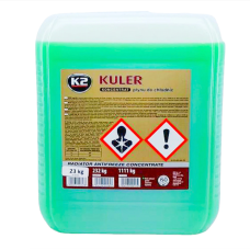 Жидкость охлаждающая K2 Kuler Long Life G11 зеленая концентрат, 23 л (K20495)