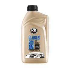 Омыватель стекла зимний концентрат -80°С K2 K611 Claren Windshield washer concentrate нейтральный, 1 л (K20553)