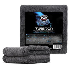Полотенце из микрофибры для сушки ЛКП 60 х 90 см K2 Twiston Pro (K20778)
